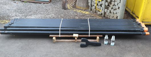 DTH Drill pipe 76 mm 1,5 m y 3,00 m, Barras de Perforación de acero, resistentes y en dos medidas. / 1,5 m $168.000 + iva, / 3,00 m $191.900+ iva. envíos a todo Chile!
